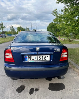 Skoda Octavia cena 3000 przebieg: 216800, rok produkcji 2002 z Warszawa małe 56